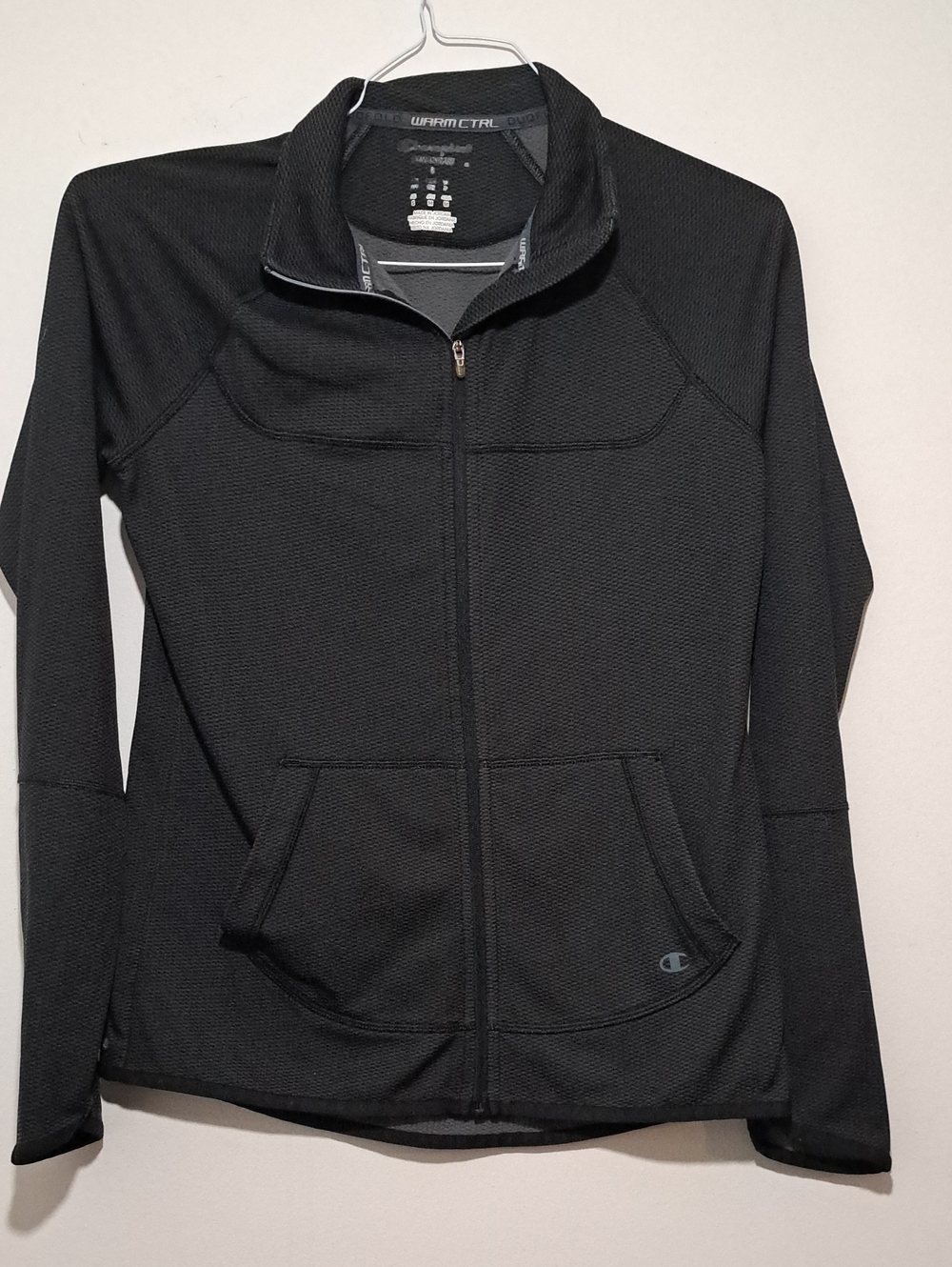 Champion Black Full-Zip Performance Jacket/sweater